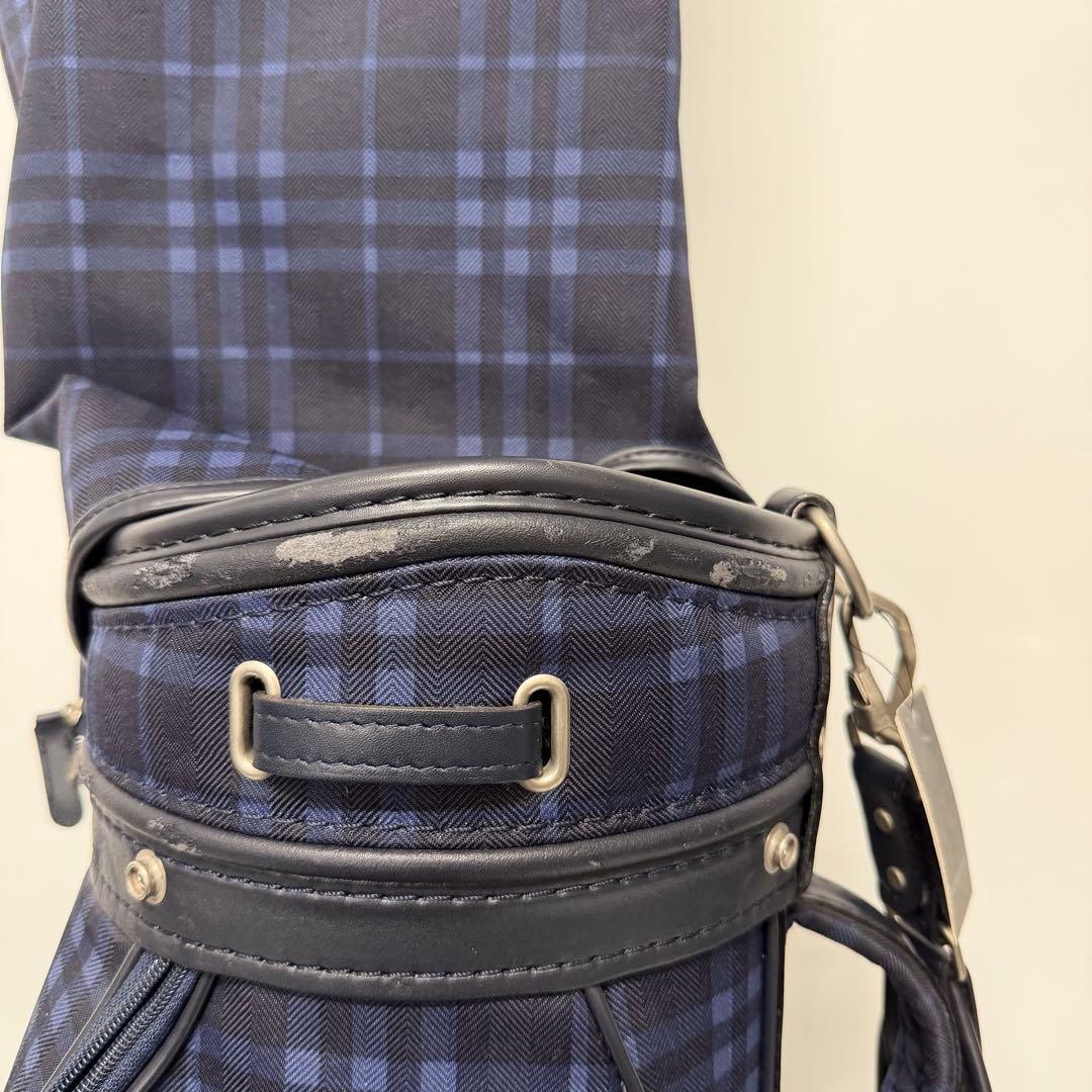 BURBERRY キャディバッグ　牛皮　バーバリー　ノヴァチェック　三陽商会
