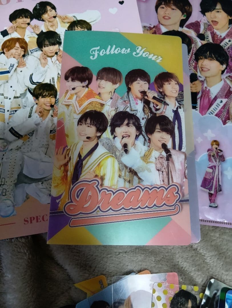 なにわ男子　初回限定DVD ポストカード　クリアファイル　メモ帳　下敷き　カード