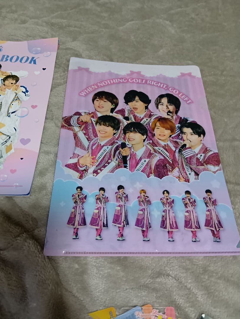 なにわ男子　初回限定DVD ポストカード　クリアファイル　メモ帳　下敷き　カード