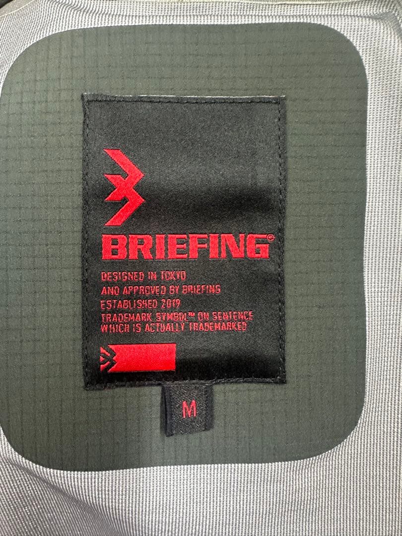 BRIEFING eVent RAIN JACKET ゴルフウェア