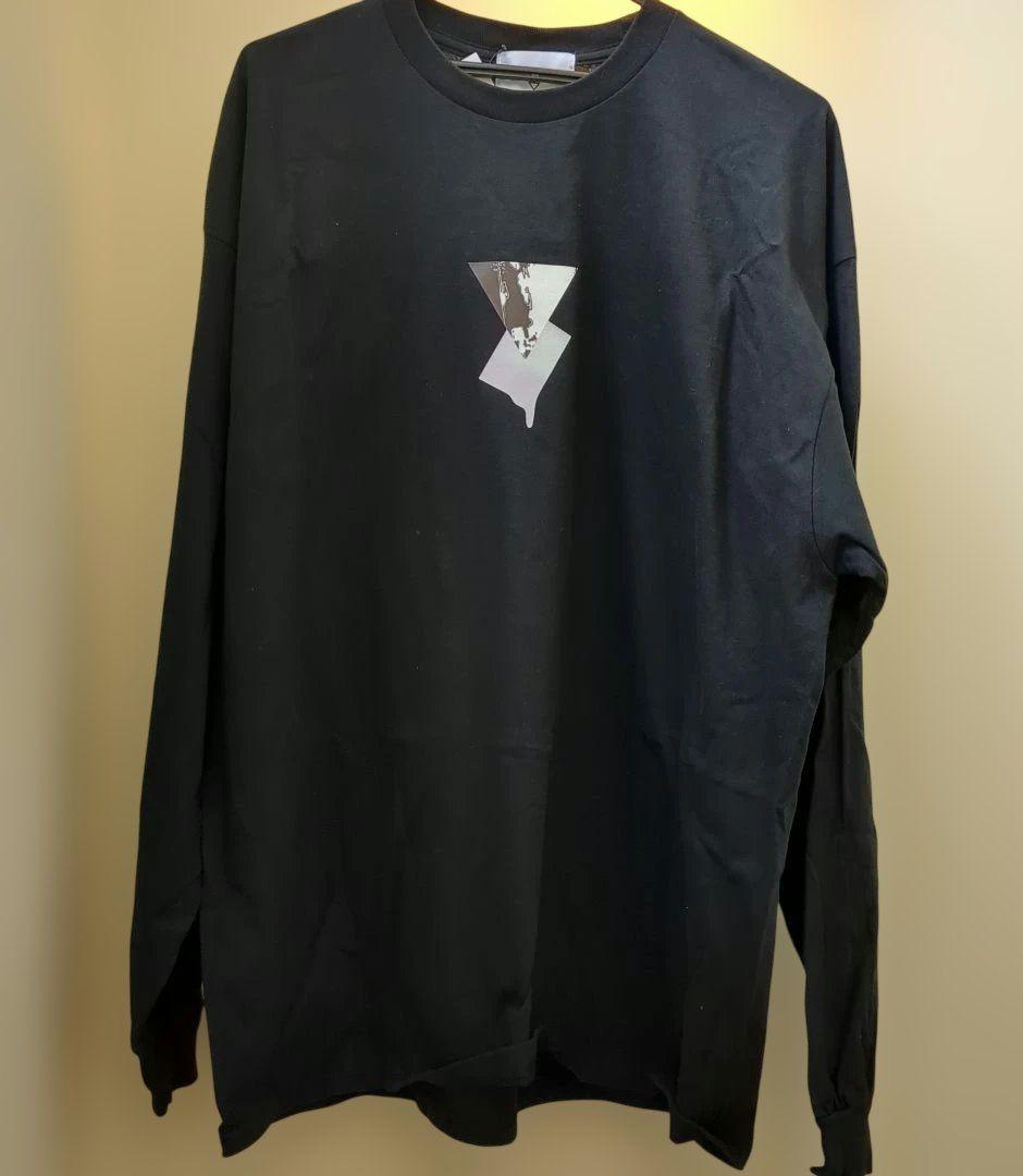 進撃の巨人×KINGLY MASKリヴァイ　ロングスリーブTシャツ 黒