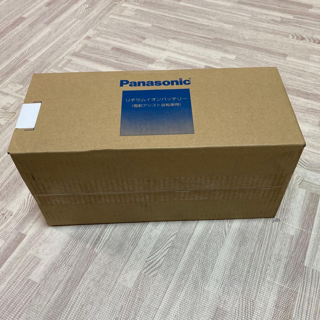 未使用 純正Panasonic 電動自転車用 バッテリーNKY513B02B 黒