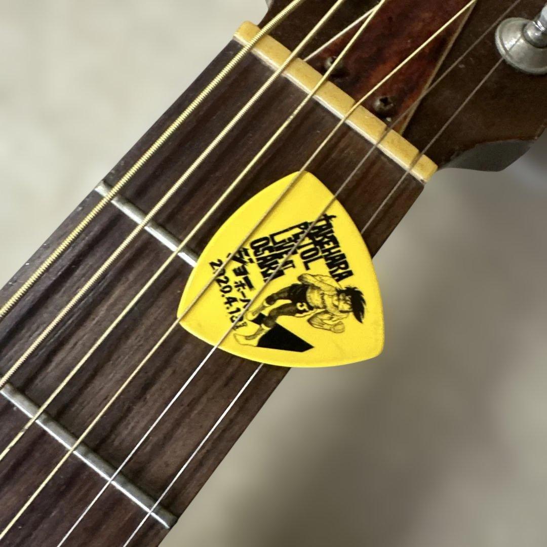 希少⭐︎竹原ピストル　サイン入り　YAMAHA FG200 アコースティックギター