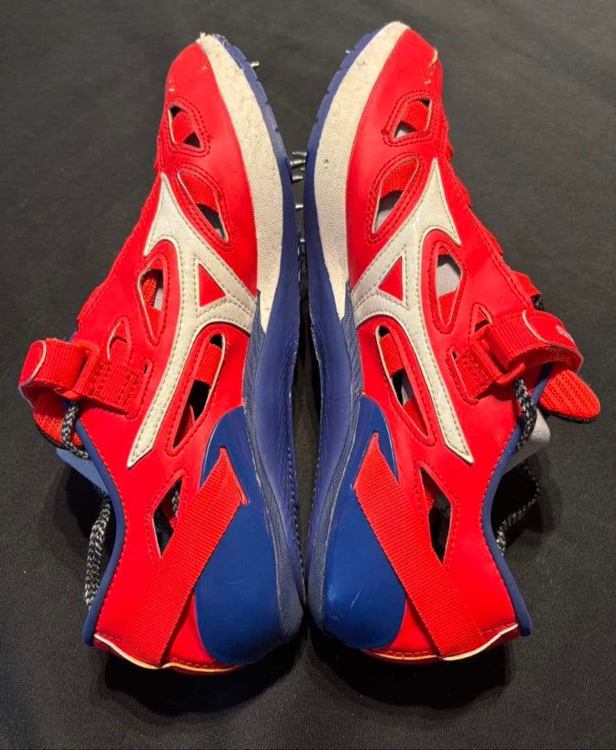 【値下げ可】MIZUNO　クロノインクスネオ　レッド　27.0