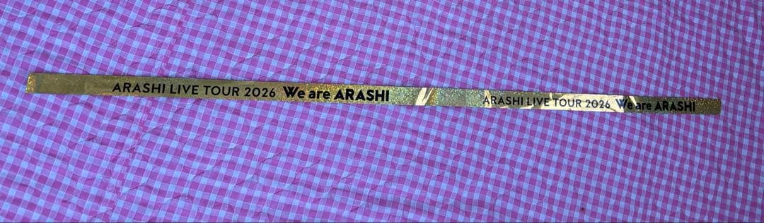 や*ん様 We are Arashi 2026 銀テ