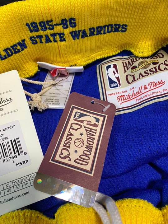 【新品】NBA WARRIORS バスケ ・ゴールデンウォリアーズショーツ