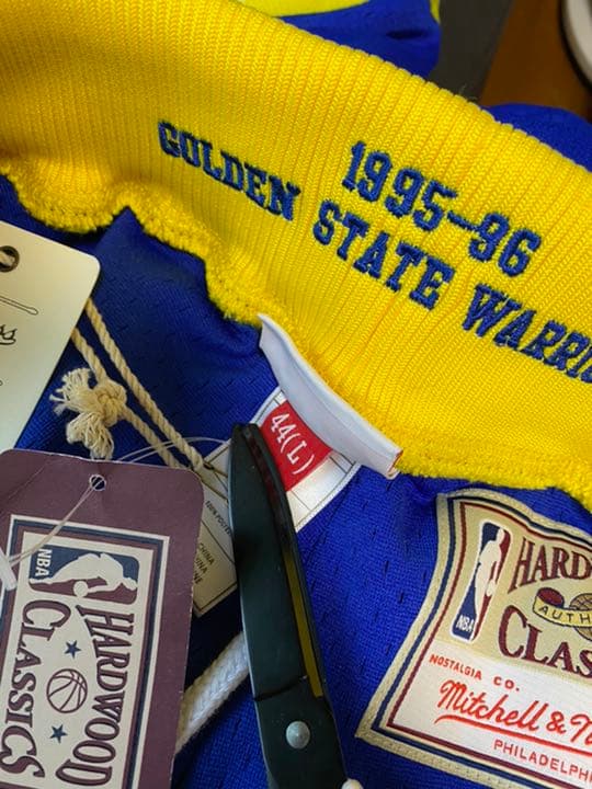 【新品】NBA WARRIORS バスケ ・ゴールデンウォリアーズショーツ