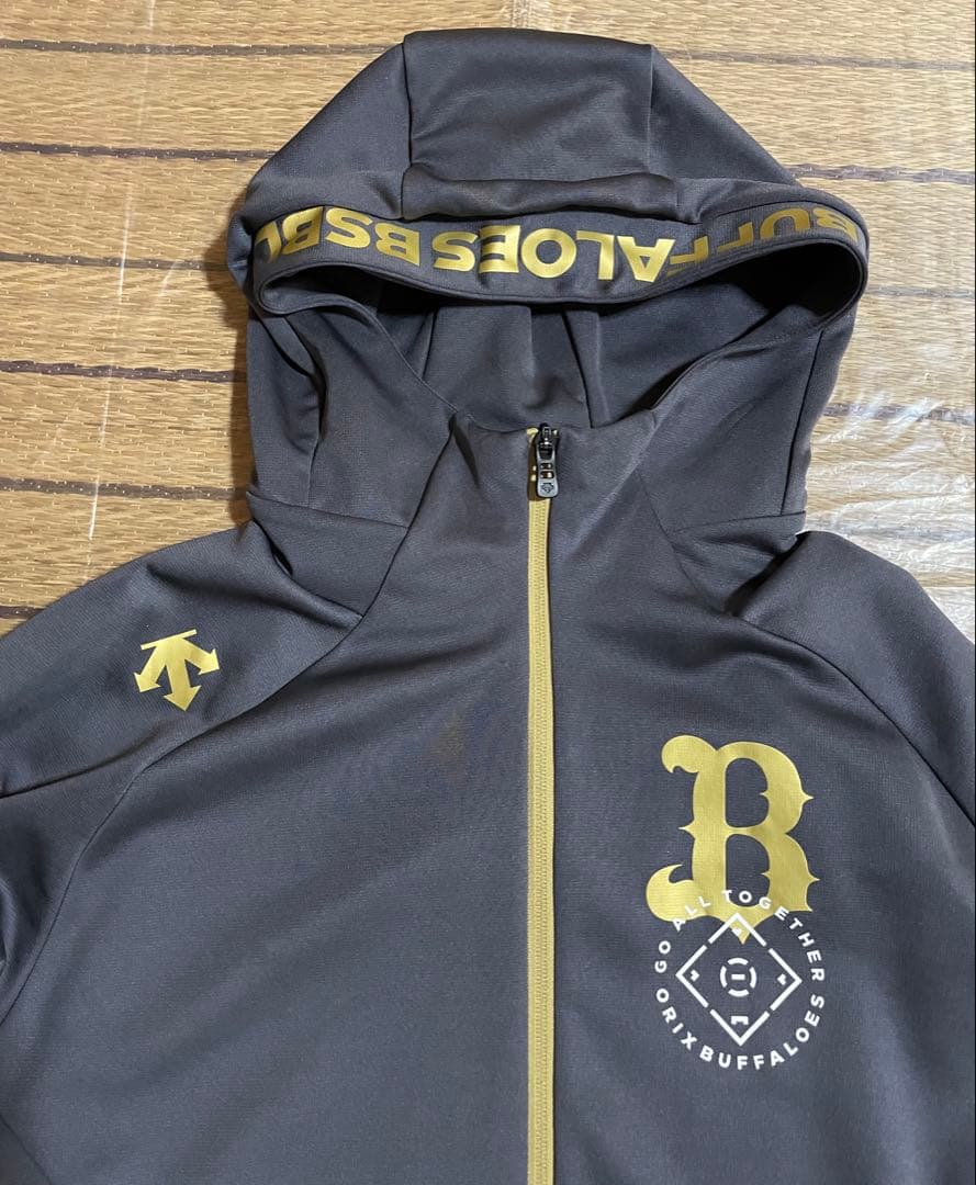 j*e様 オリックス・バファローズ オーセンティックフーディジャケット グレー