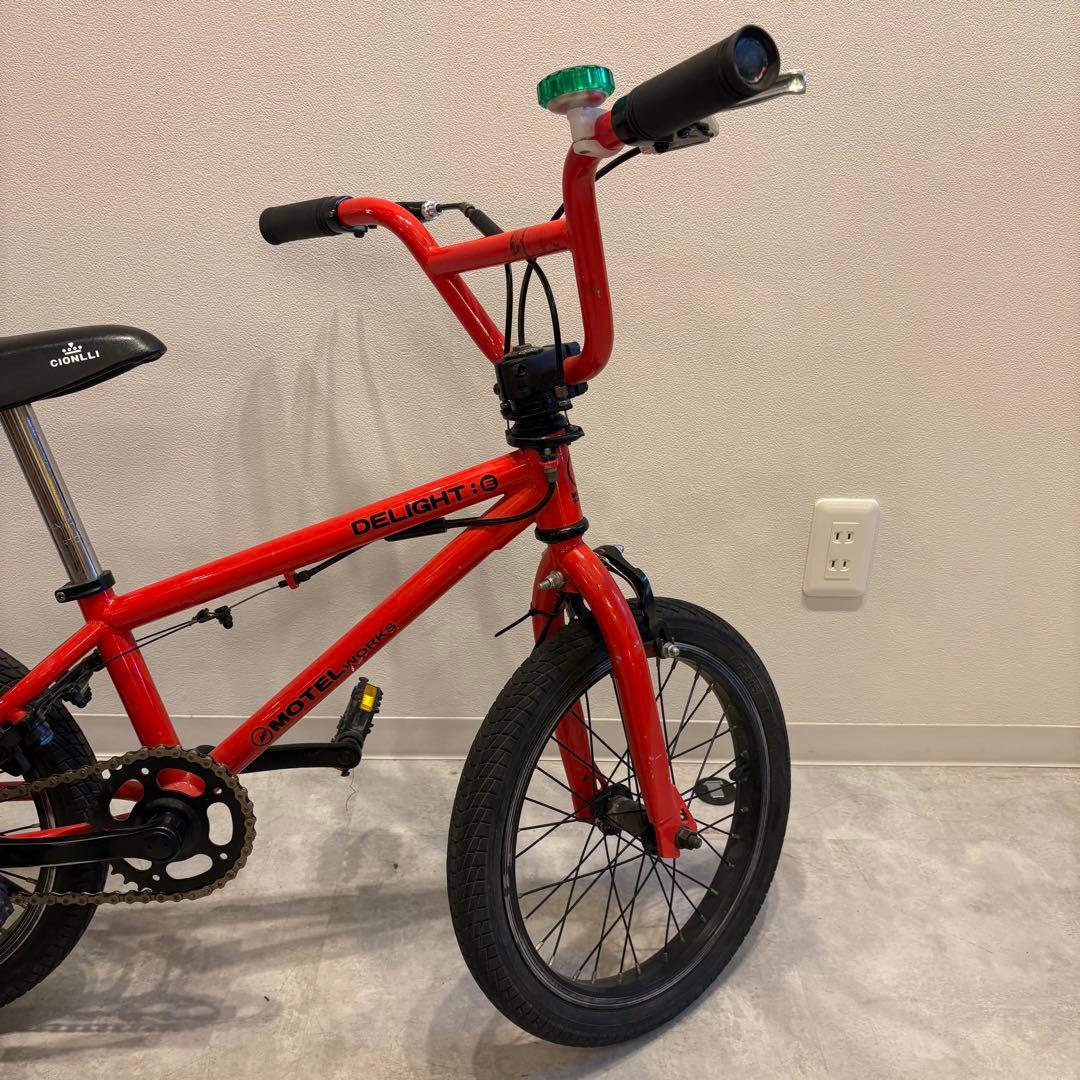 キッズBMX MOTELWORKS DELIGHT:E16 レッド