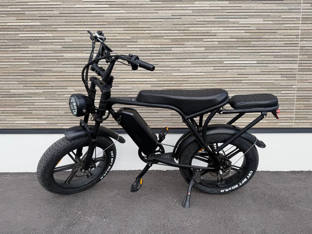 【低走行283km・2025年購入】OUXI V8 付属品多数 ファットタイヤ