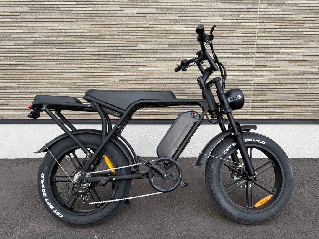 【低走行283km・2025年購入】OUXI V8 付属品多数 ファットタイヤ
