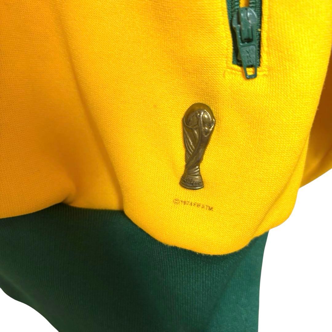 adidas ブラジル代表　トラックジャケット　ジャージ　ワールドカップ　万国旗