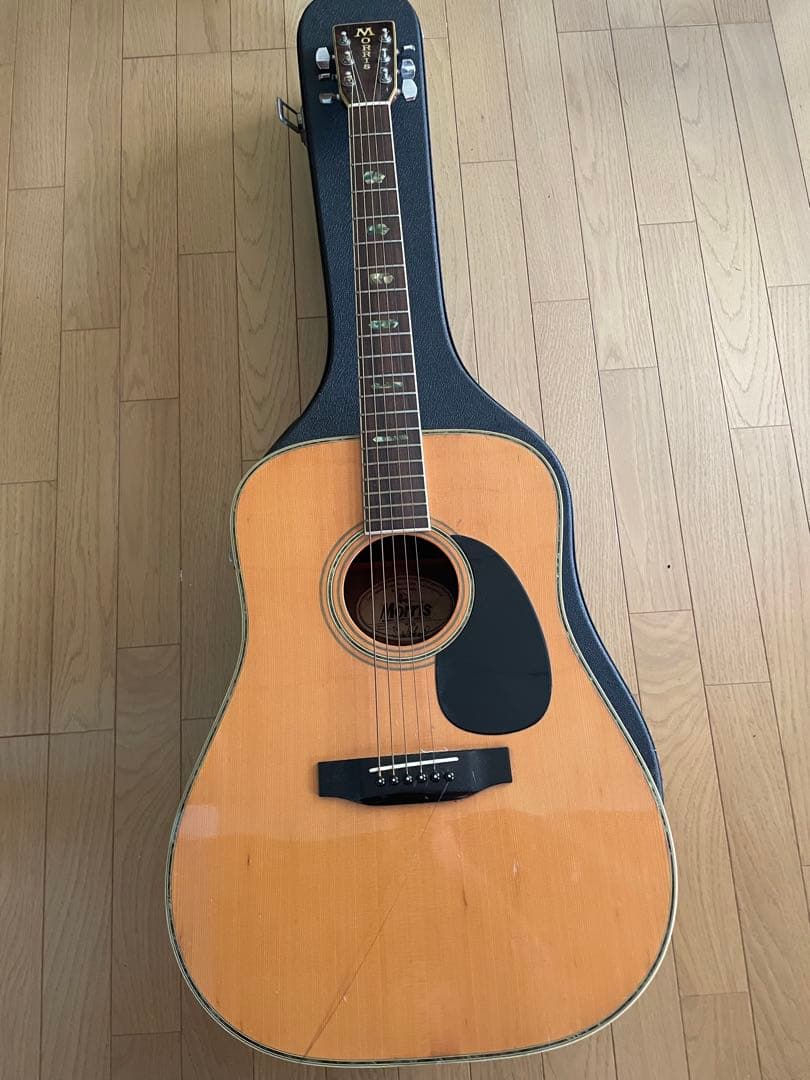 ★MORRIS モーリス W-40 アコースティックギター ジャパンヴィンテージ