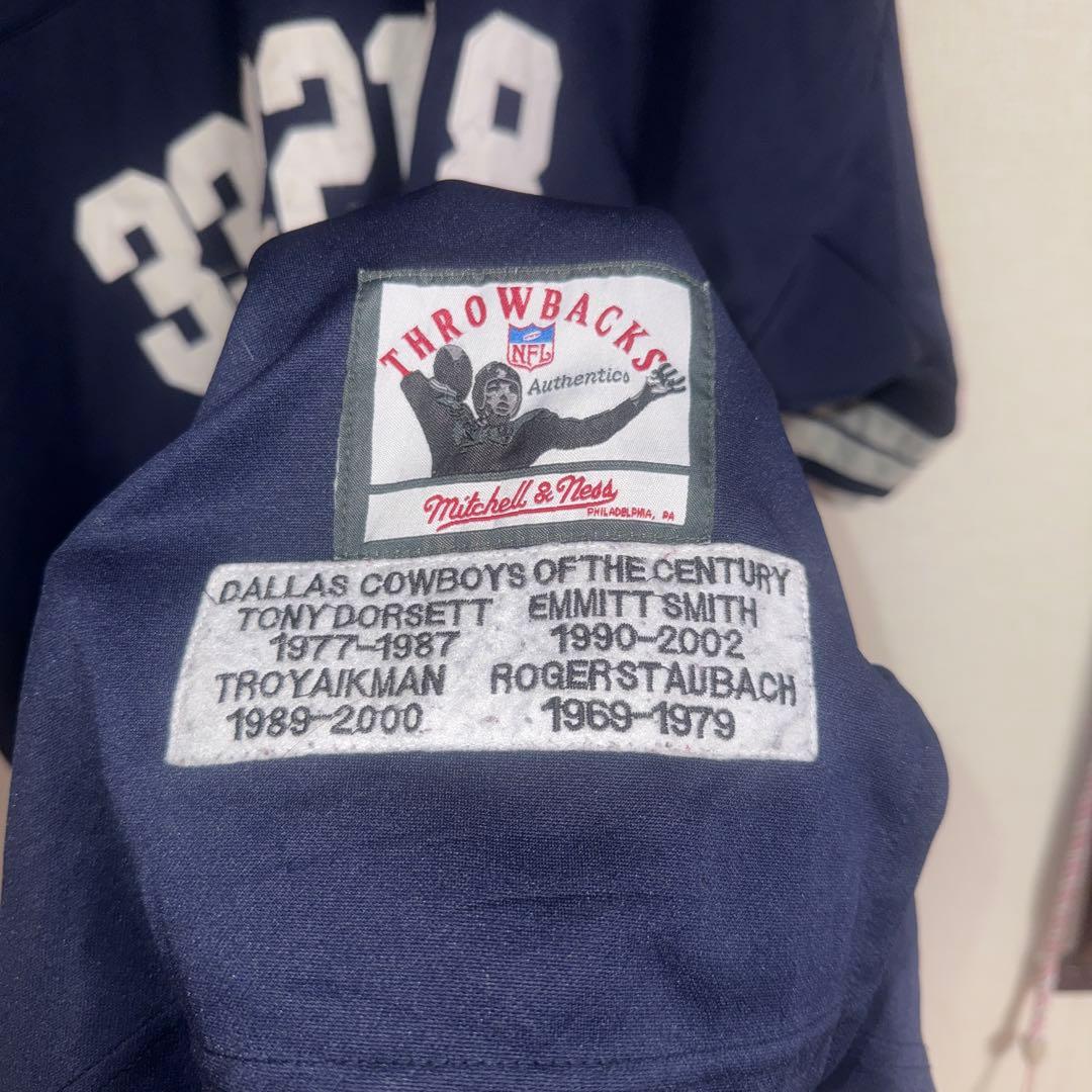 【激レア】NFL mitchell&ness 総刺繍　cowboys 記念モデル