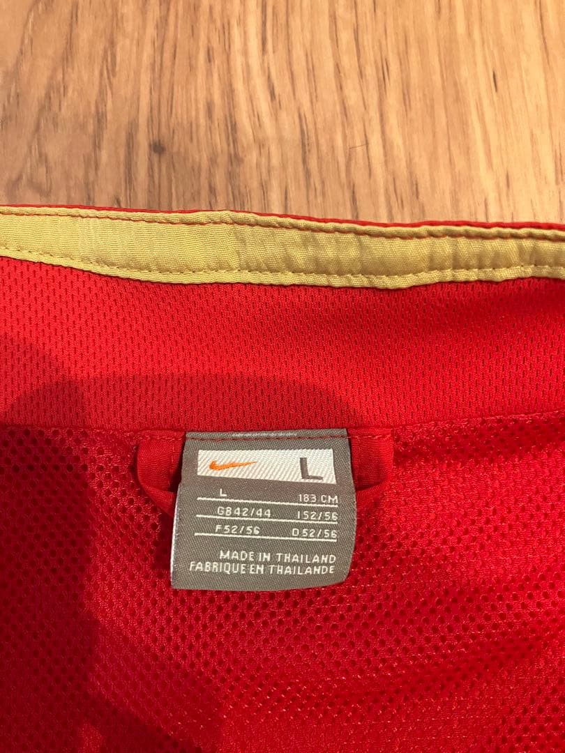 アーセナルFC Nike トラックジャケット 赤 Fly Emirates古着