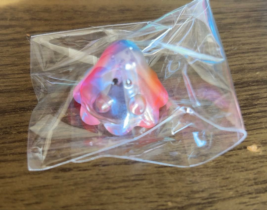 UAMOU・おばけちゃん・ステッカー　セット　ソフビ