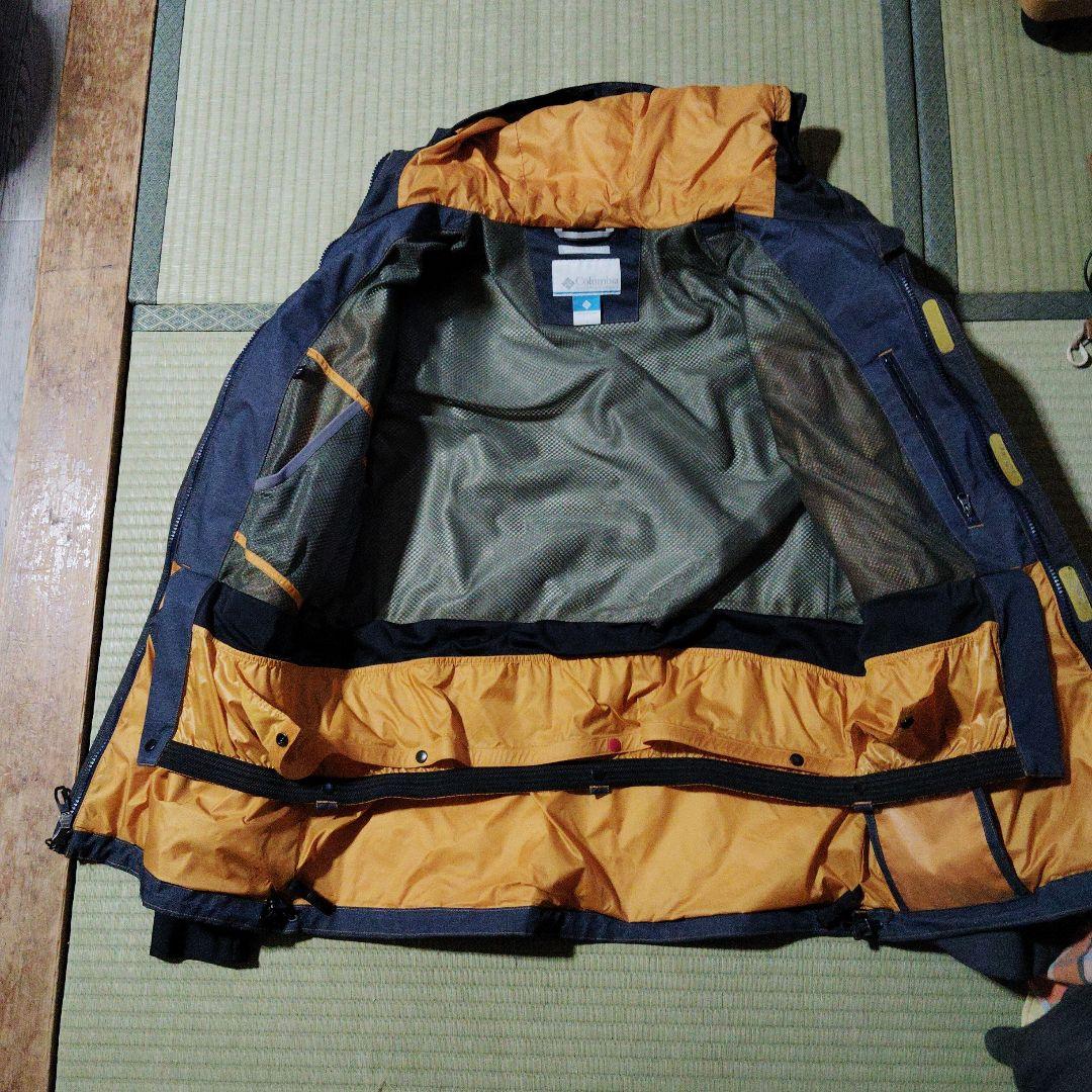 Columbia スノーボードジャケット ネイビー/オレンジ