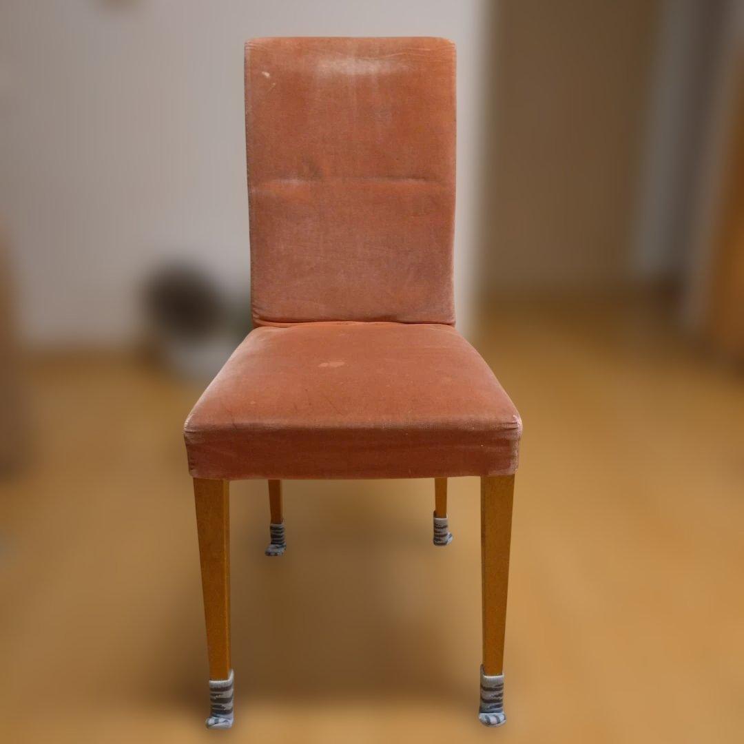 ベルベット 椅子 2脚セット