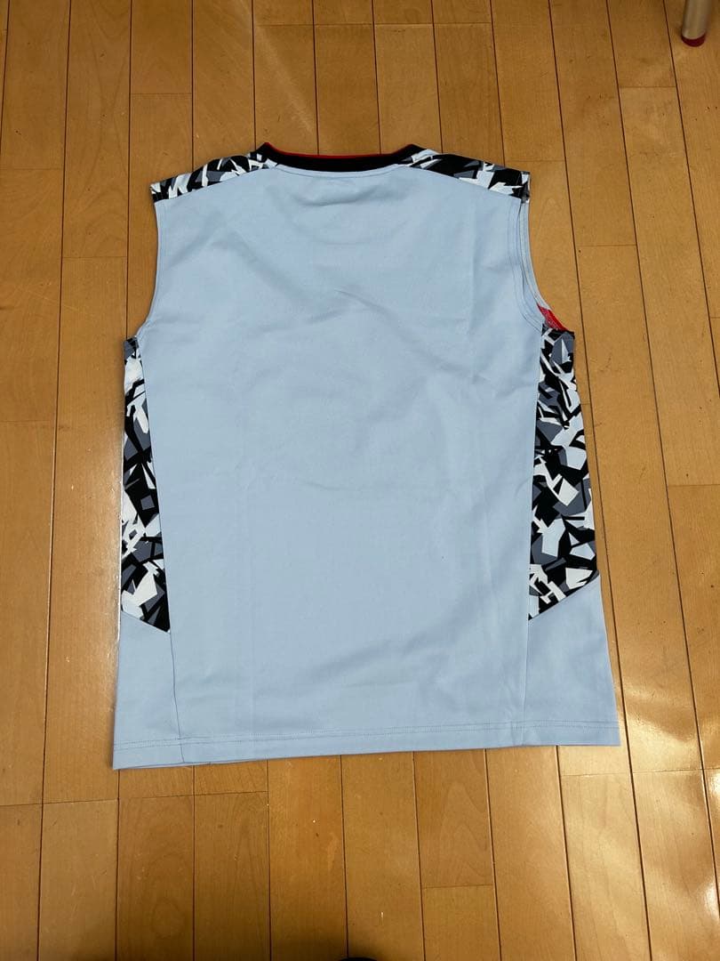 YONEX 水色 ノースリーブシャツ L