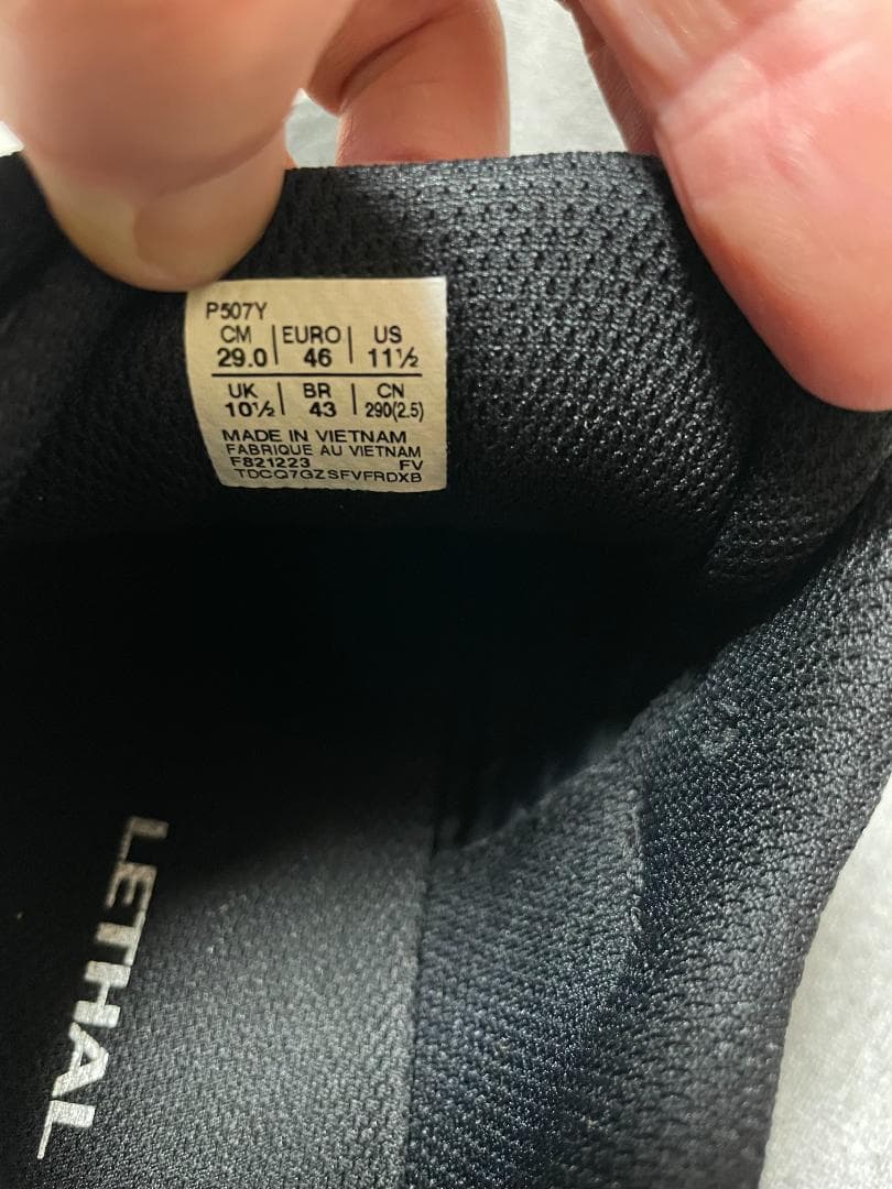 【美品】アシックス　ラグビースパイク　LETHAL TACKLE 29.0　3E