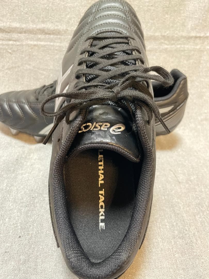【美品】アシックス　ラグビースパイク　LETHAL TACKLE 29.0　3E