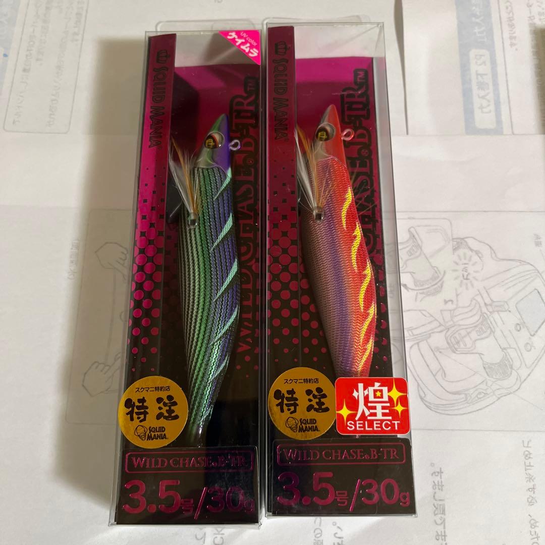 ワイルドチェイスB-TR 特注カラー3.5号30g5本