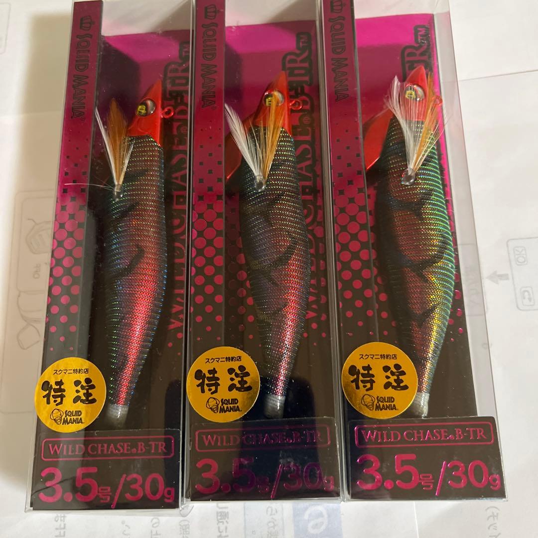 ワイルドチェイスB-TR 特注カラー3.5号30g5本