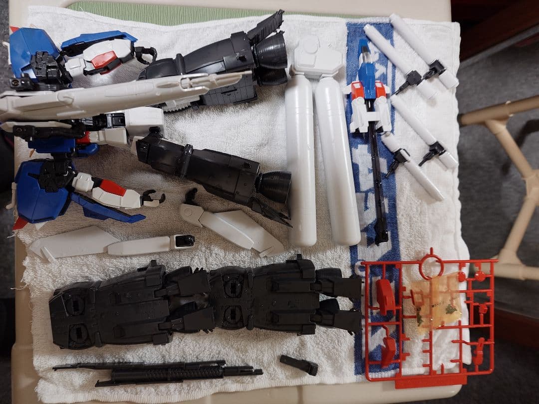 MG 1/100 MSA-0011 Sガンダムブースターユニット装着型（素組品）