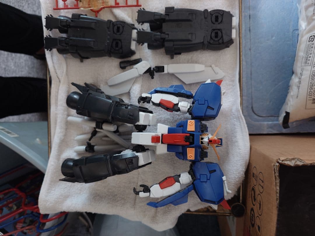 MG 1/100 MSA-0011 Sガンダムブースターユニット装着型（素組品）