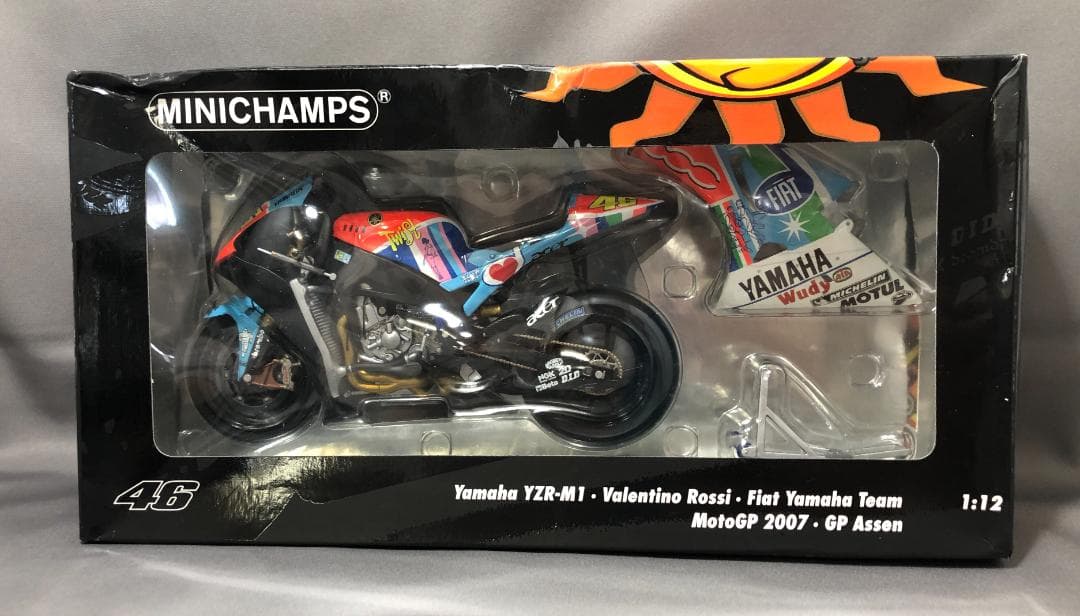 YZR-M1 ミニチャンプス ヤマハ MotoGP2007 Assen1/12