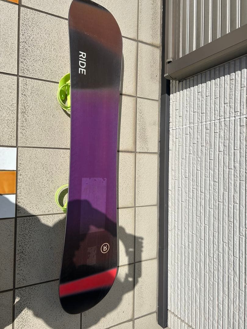 RIDEオールマウンテン 147cmスノーボード板&バインディング(単品購入可)