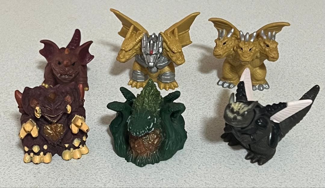 ゴジラ　指人形　怪獣集　東宝　BANDAI 24体