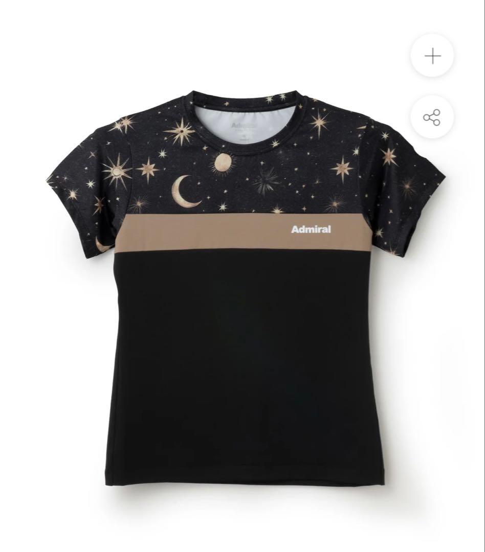 Admiral 星と月柄 Tシャツとスコートセット
