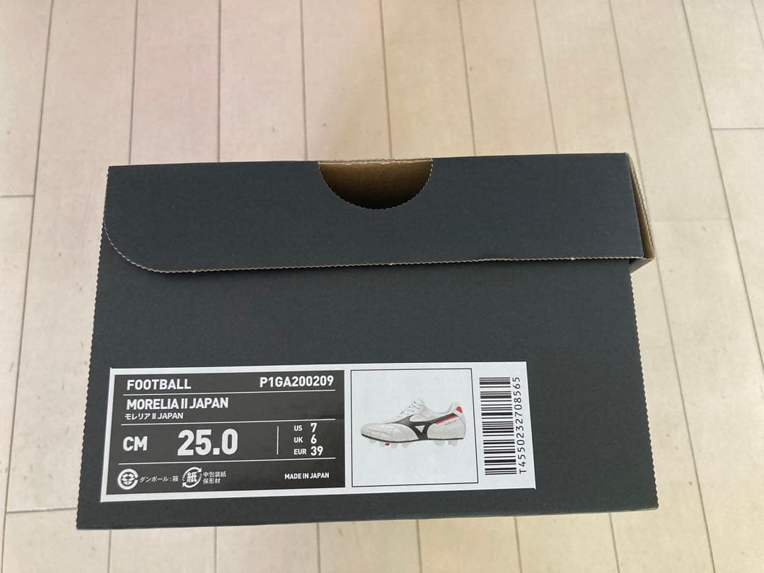 モレリア2ジャパン　クロスステッチ　白　25.0㎝　新品。