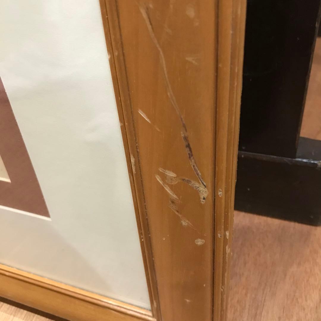 ポーリンカンパネリのポスター額縁入り　アメリカにて購入　中古品　かなり大サイズ