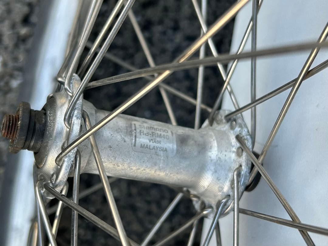 20inch 7段スプロケット Shimano(FH-RM30+HB-RM40)