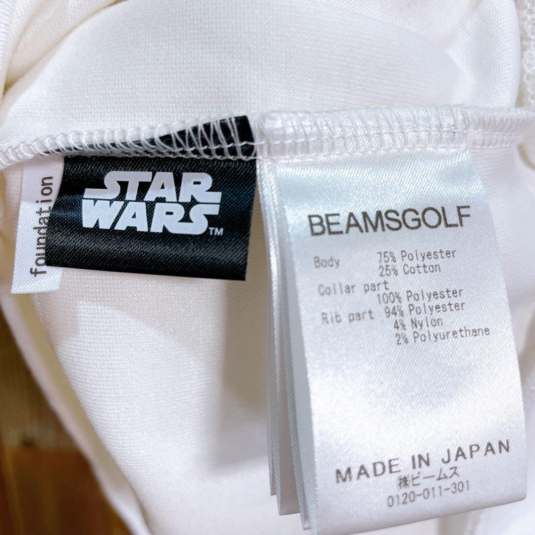 STAR WARS / BEAMS GOLF別注 半そでプルオーバー スウェット