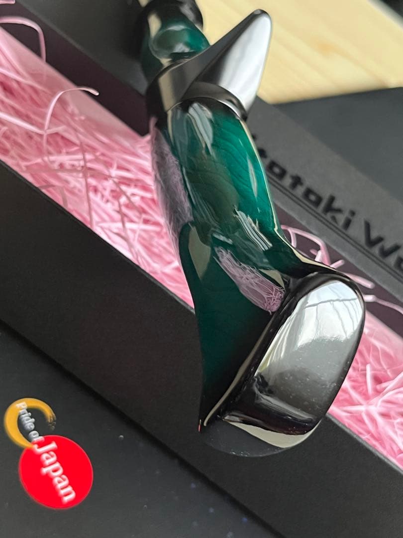 釣行未使用品！ヒトトキワークス翡翠 GLASSY37 ベイトタイプ 渓流釣りに！