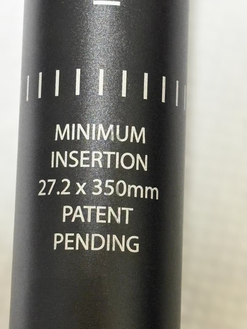 REDSHIFT 自転車用サスペンションシートポスト27.2mm x 350mm