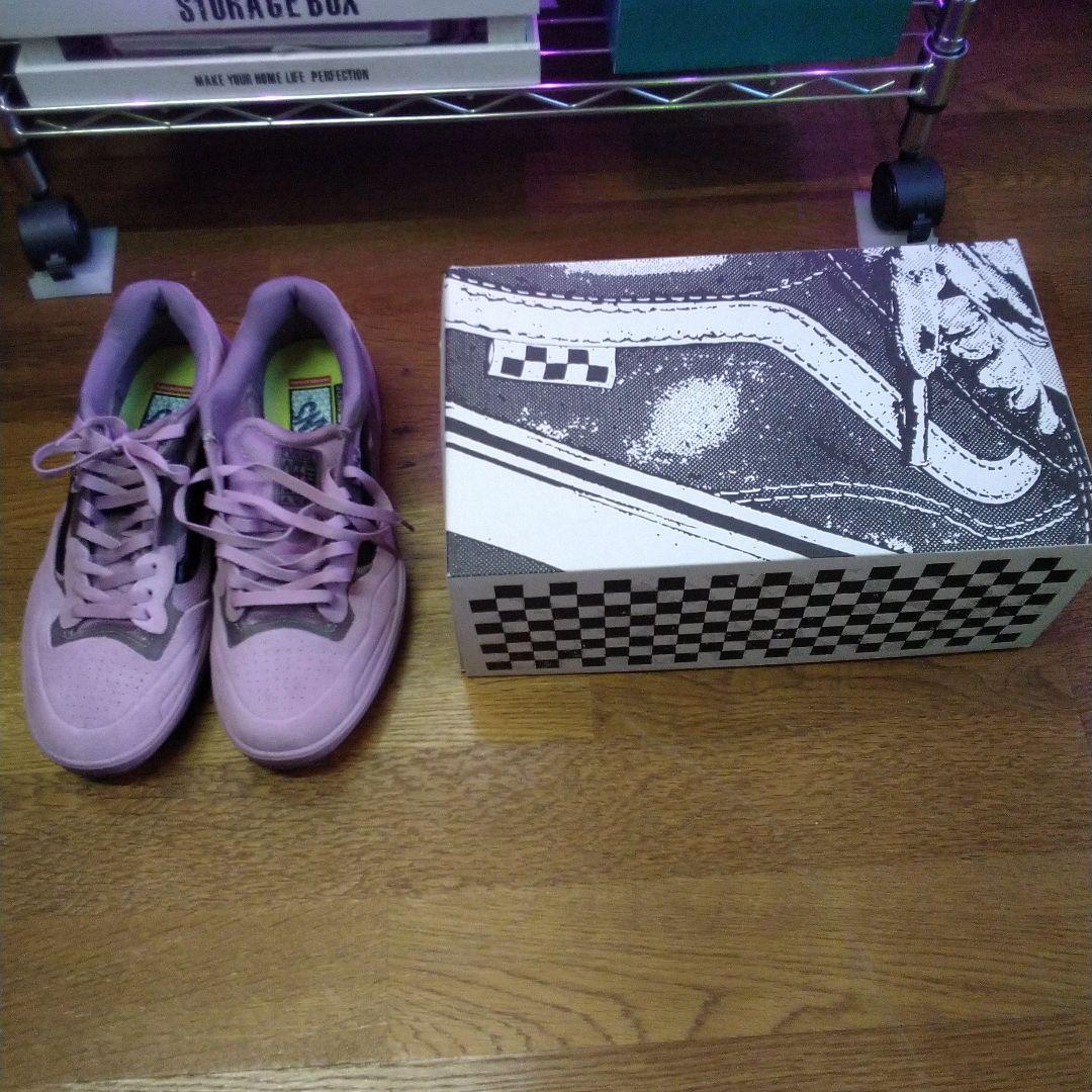 Vans スケートシューズ パープル サイズ 25.5
