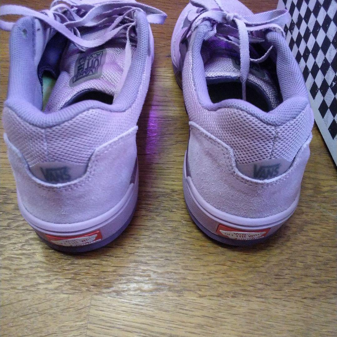Vans スケートシューズ パープル サイズ 25.5