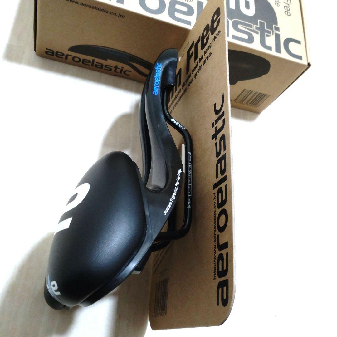 新品 美品 サドル 股間 尻痛くない AEROELASTIC ロードクロスバイク
