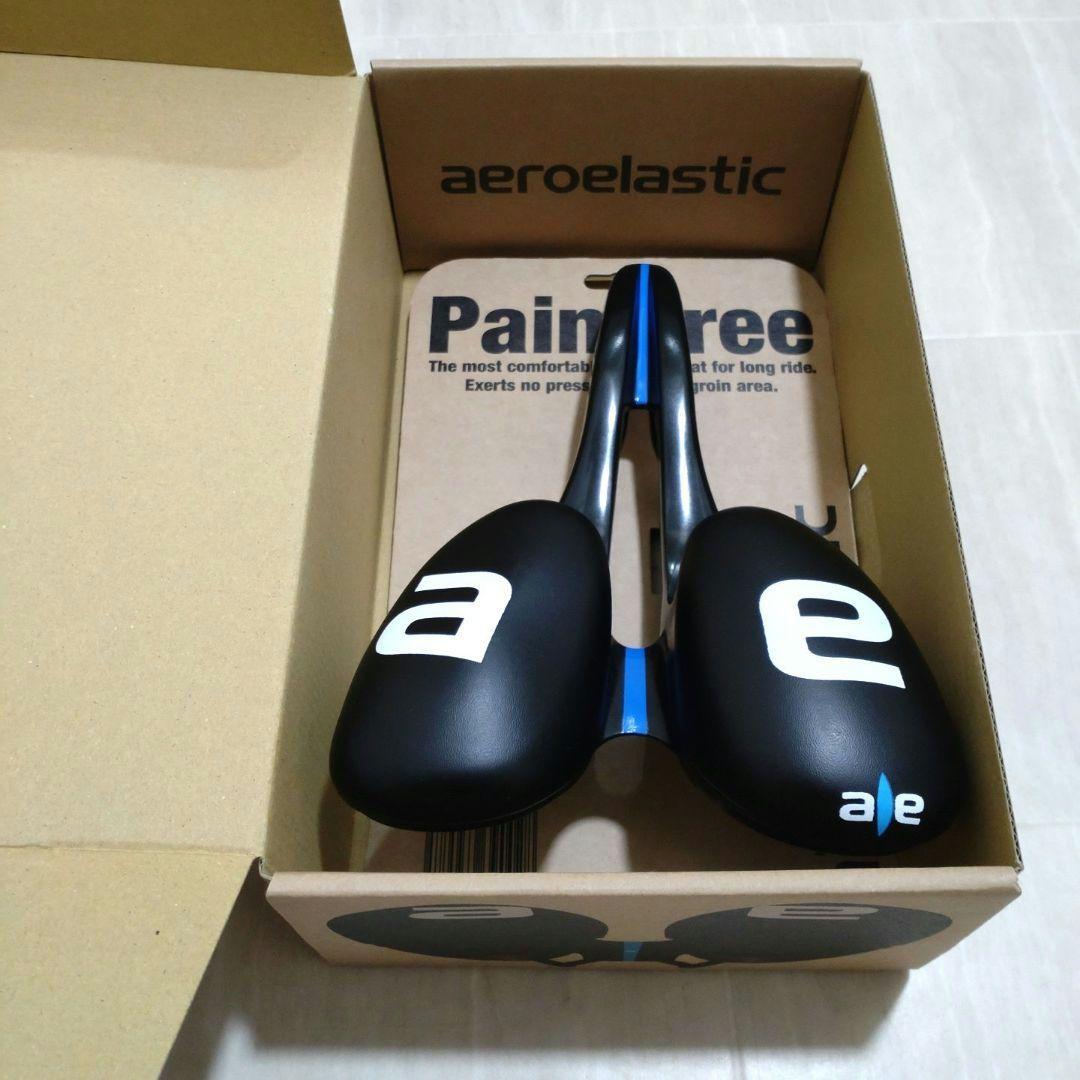 新品 美品 サドル 股間 尻痛くない AEROELASTIC ロードクロスバイク