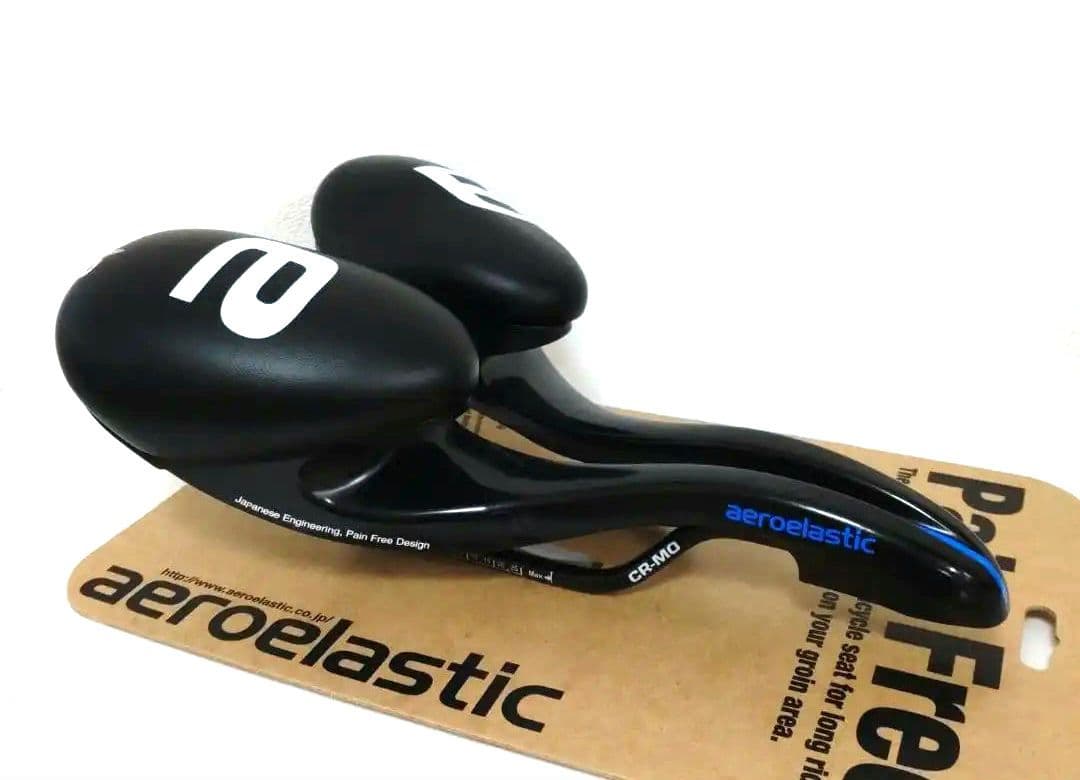 新品 美品 サドル 股間 尻痛くない AEROELASTIC ロードクロスバイク