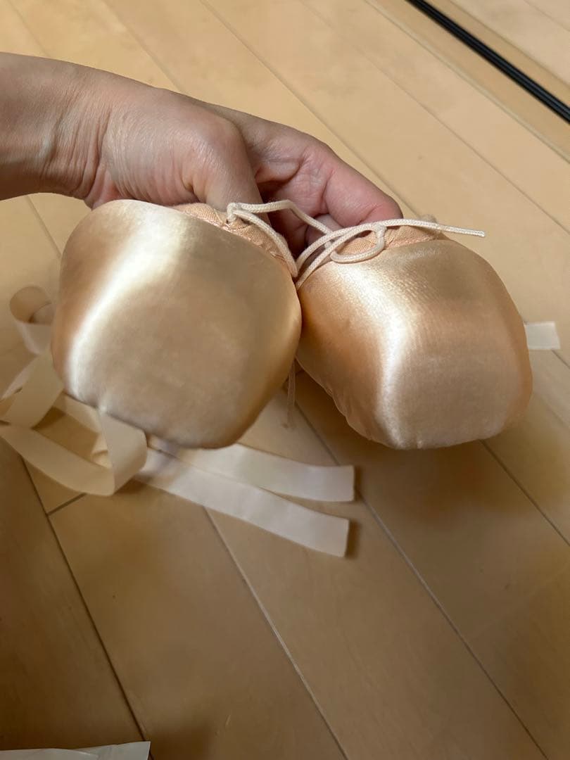 ボンジュバレリーナのトウシューズ　レガートプラス