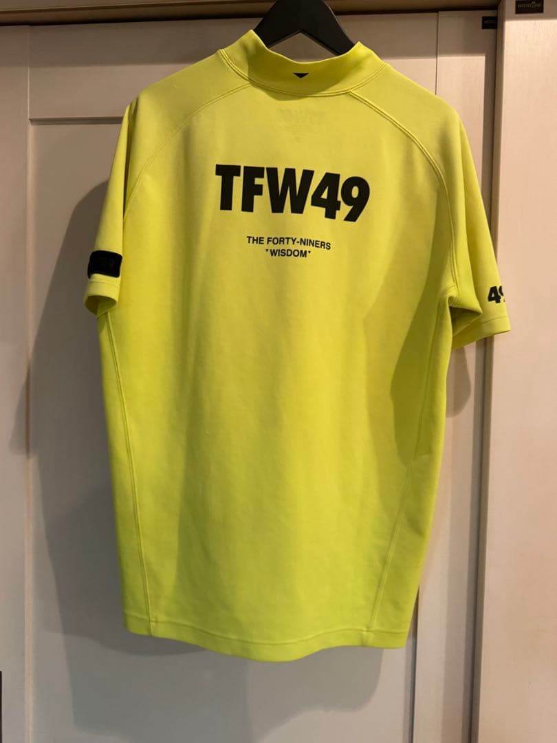 メンズウェア TFW49 MOCKNECK-T XL yellow