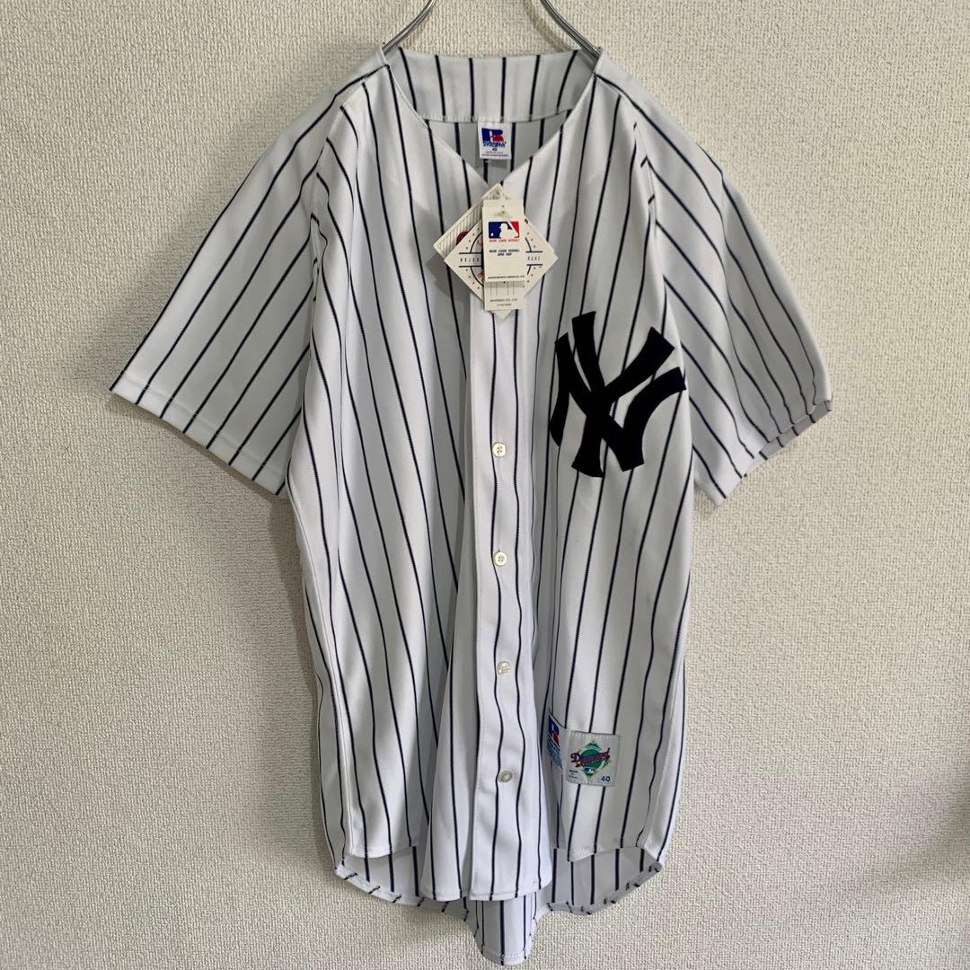 90s MLB ニューヨーク ヤンキース ラッセル ユニフォーム　未使用