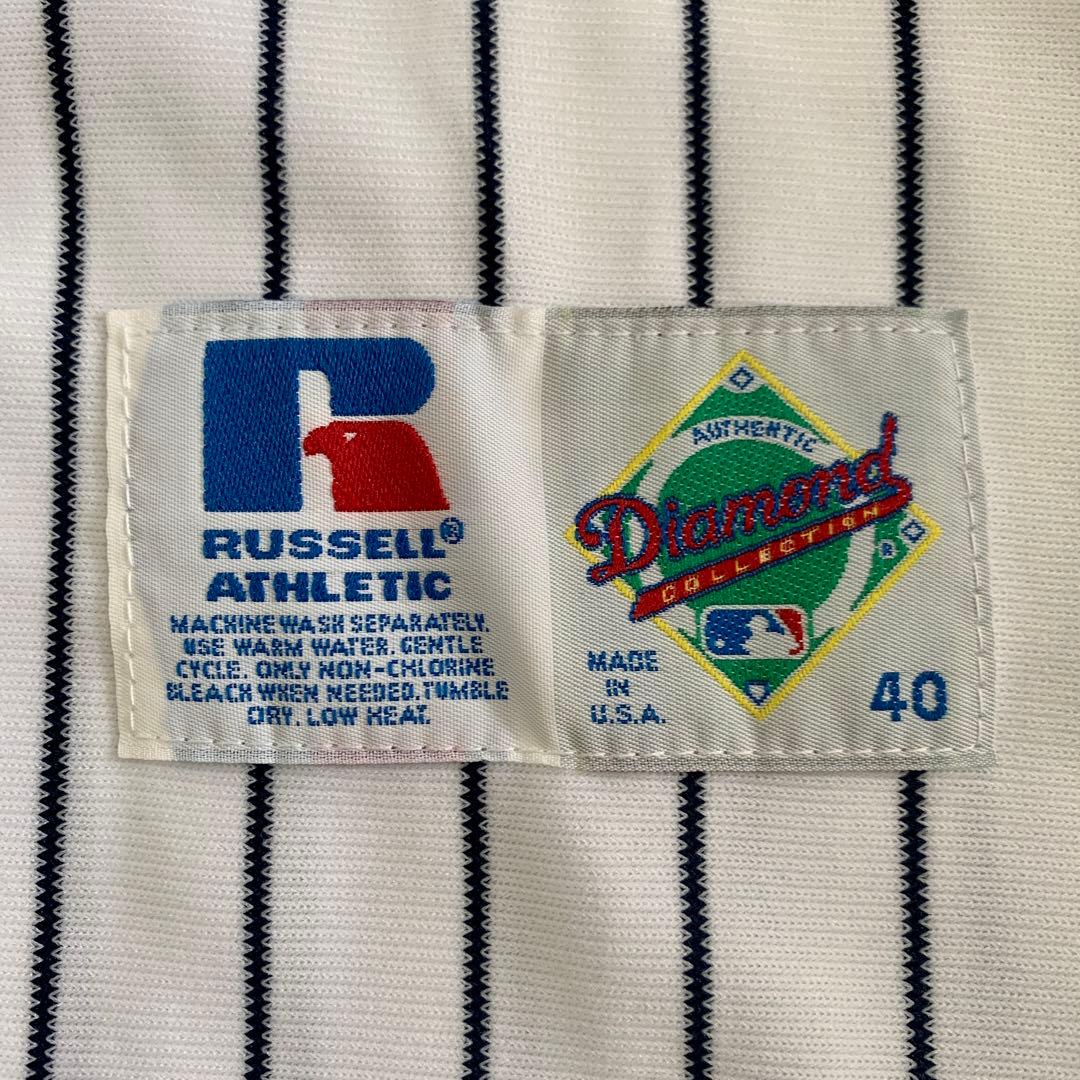 90s MLB ニューヨーク ヤンキース ラッセル ユニフォーム　未使用