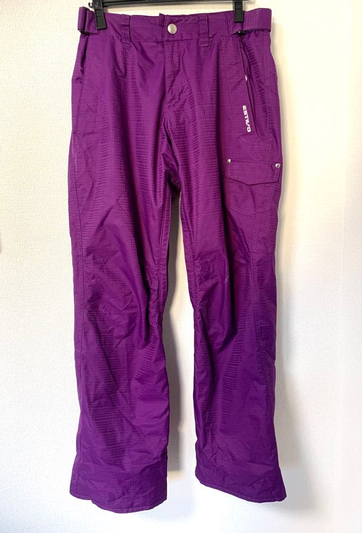 ESTIVOエスティボ スキースノボ ウェア パープル ボトムス パンツ 美品①