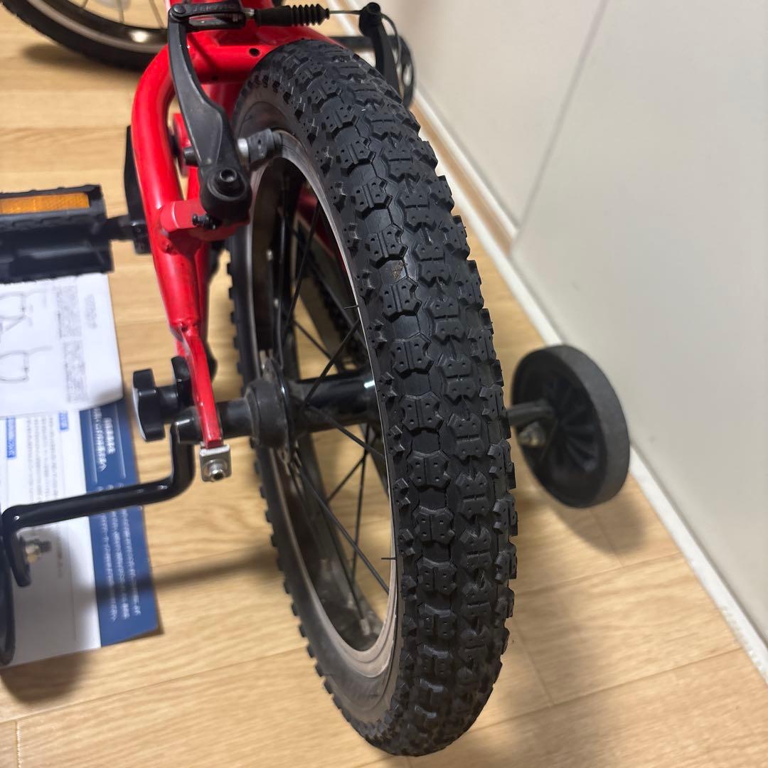 mont-bell 自転車 子供用 14インチSCHEIDEGG モンベル　赤